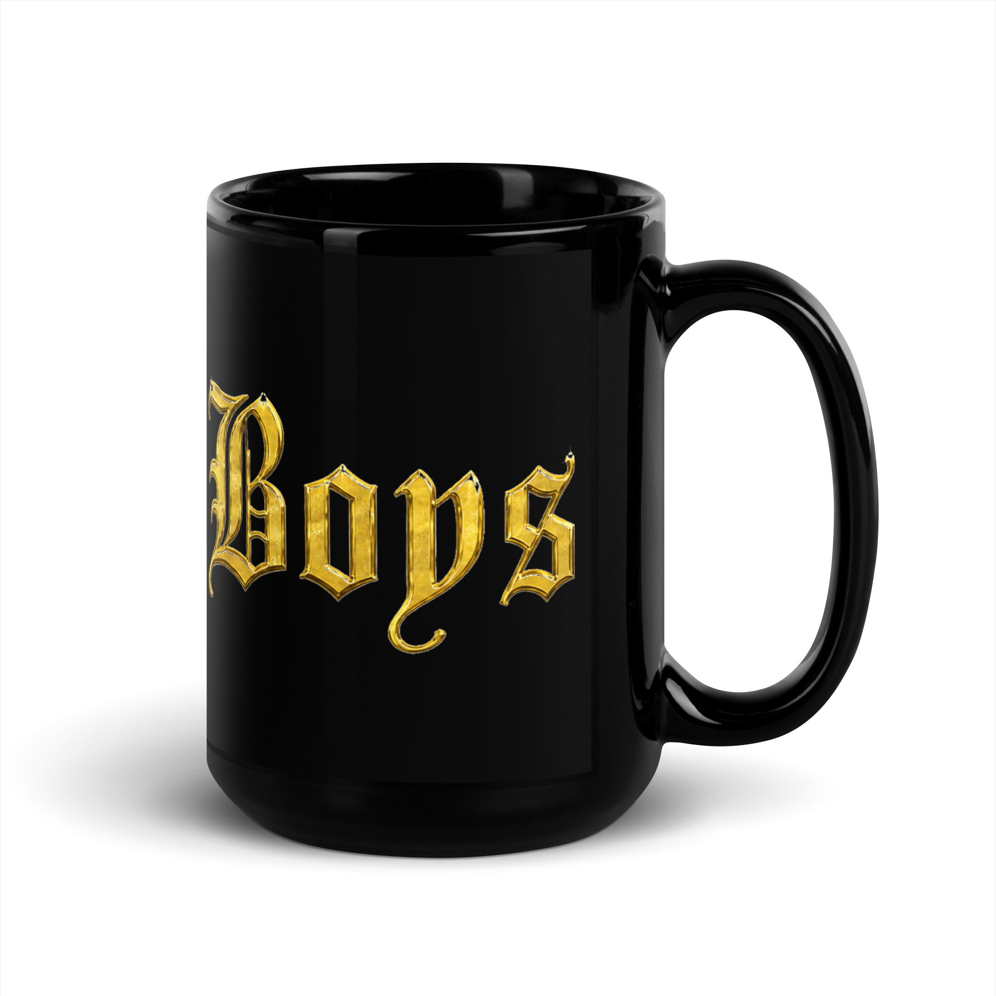 Taza negra brillante - Image 5